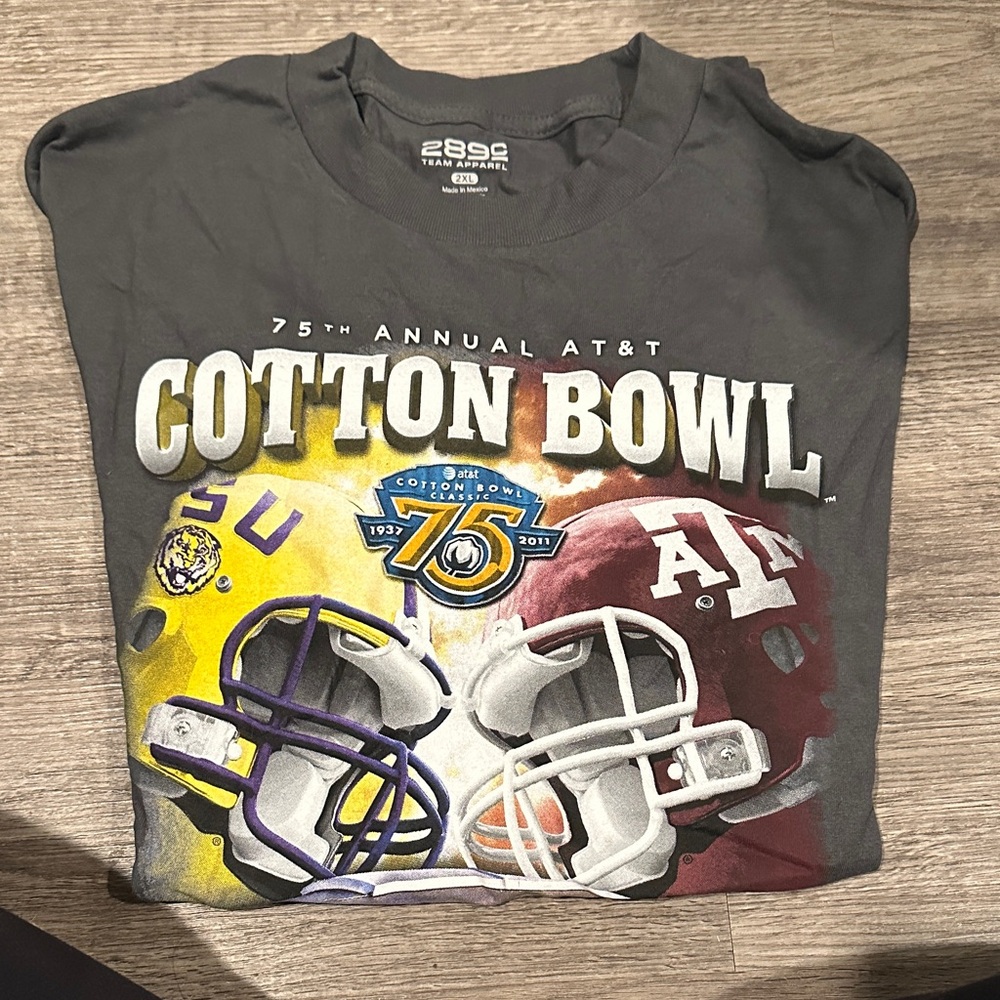 Cotton Bowl Tshirt ATM vs LSU